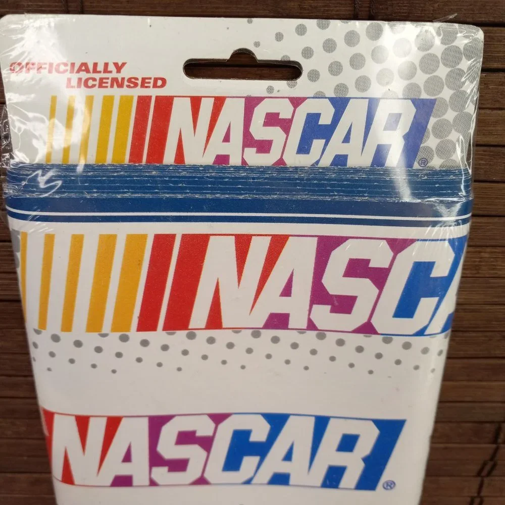 NASCAR Warner Vinyl Wall Paper Border 15 Feet Pre-Pasted Washable